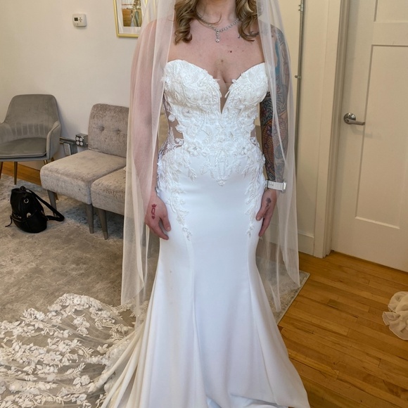 Wedding Dress EU40 Size 8 US